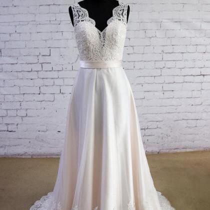 2018 White Wedding Dress, Off Shoulder China..