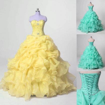 Sweet 16 Quinceanera Dresses Ball Gown Formal Prom..