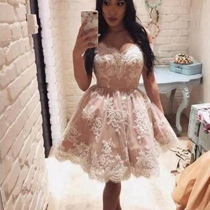 2018 Sweety Homecoming Dresses Off Shoulder With..