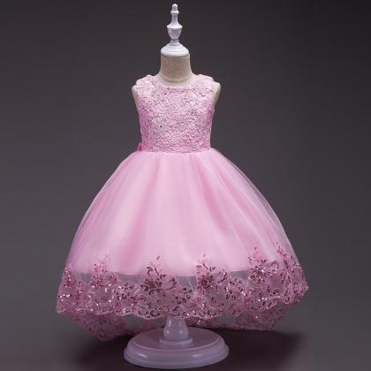 Little Girl Party Holy Communion Dresses Pageant..