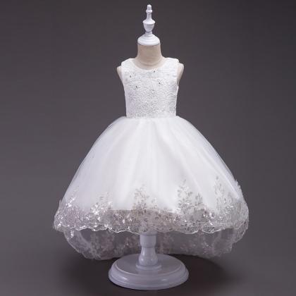 Little Girl Party Holy Communion Dresses Pageant..