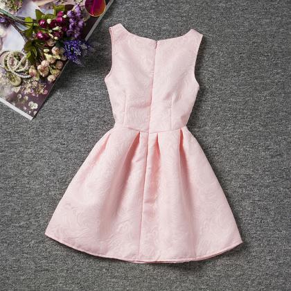 Pink Little Girls Paty Dress, Flowers Girls..