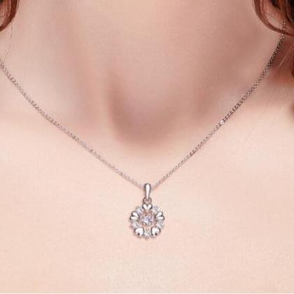 Crystals From Swarovski Necklace Women Pendants..