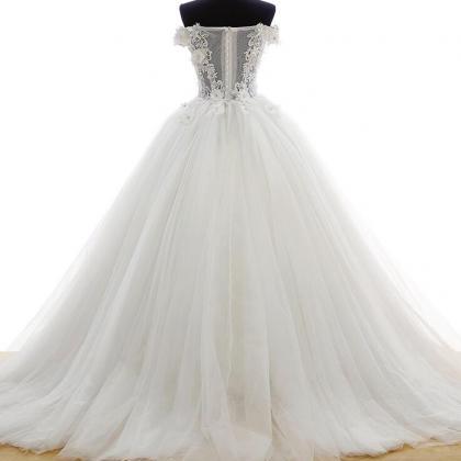 Elegant Plus Size Lace Ball Gown China Wedding..