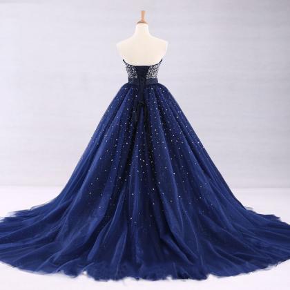 Luxury Beaded Ball Gown Quinceanera Dress Sweet 15..