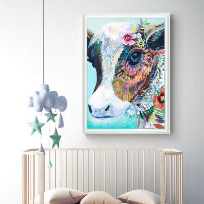 size 30 x 40 cm Lovely Cattle Diamo..