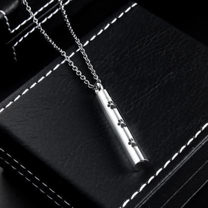 Bullet Pendant Necklace For Christian Cremation..