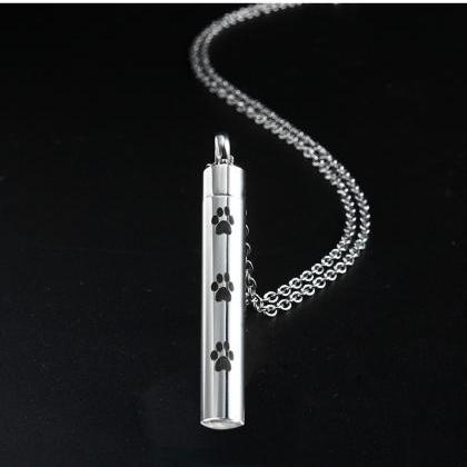 Bullet Pendant Necklace For Christian Cremation..