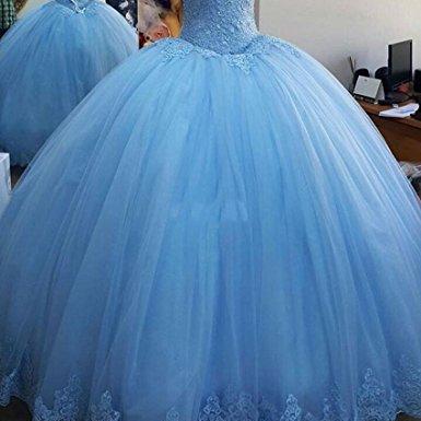 Ball Gown Quinceanera Dresses Charming Appliques..
