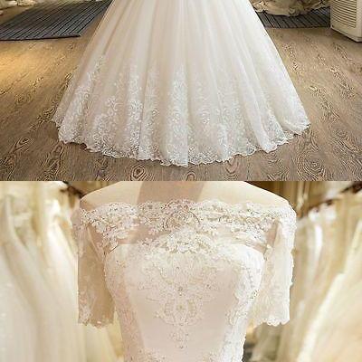 Charming White Lace A Line China Wedding Dress..