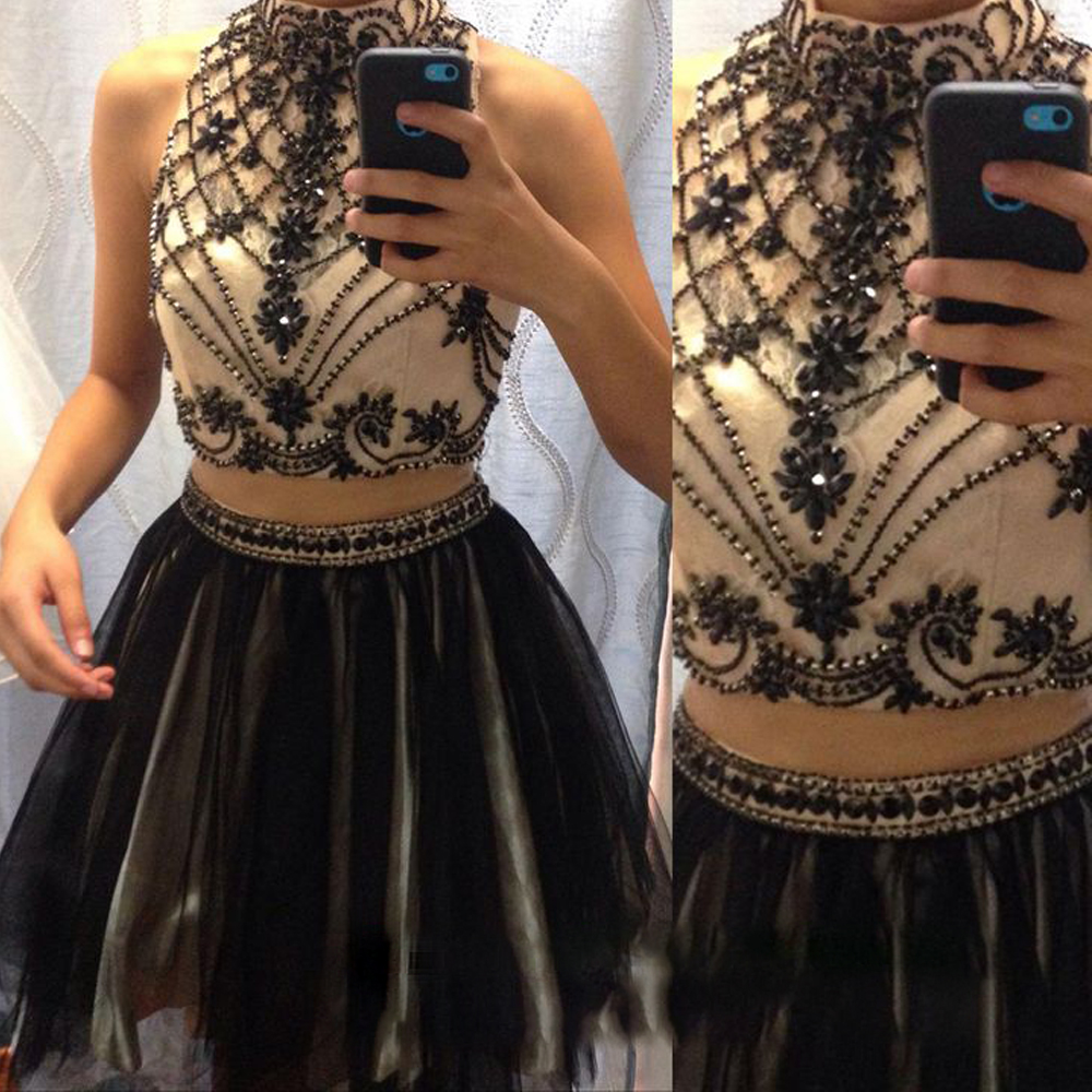 Black Homecoming Dress, Short Homecoming Dress, Sexy Homecoming Dress, Homecoming Dress, Homecoming Dresses 2018, Party Dresses For Girls, Two
