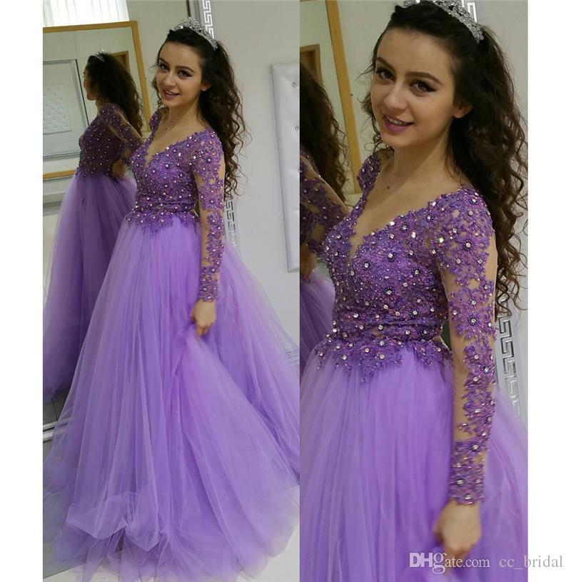 Sexy Purple Prom Dresses 2018