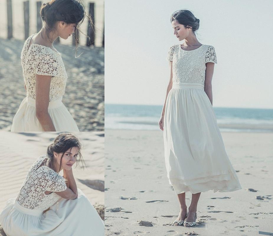 Bohemian Tea Length Dress