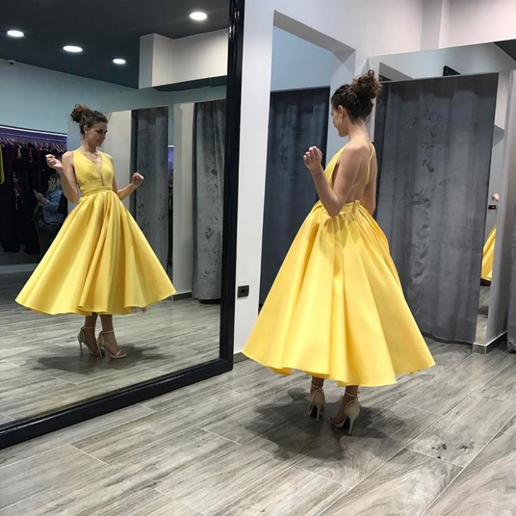Midi Formal Dress Ball Gown