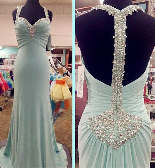 Sexy Prom Dress, Sleeveless Spandex Prom Dress ,halter Evening Gowns With Beaded,wedding Party Gowns ,sexy Women Gowns . Girls Gowns Wedding .
