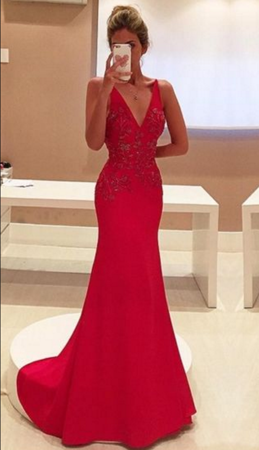 Plus Size Red Evening Gowns . Sexy Long Mermaid Prom Dresses Red Evening Party Dress,red Prom Gowns,evening Gowns,girls Pageant Gowns .