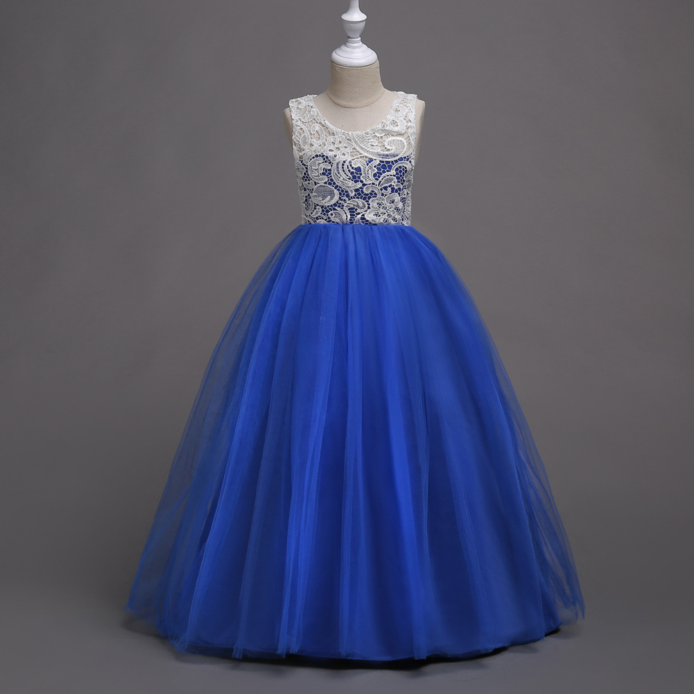 royal blue dress for kids