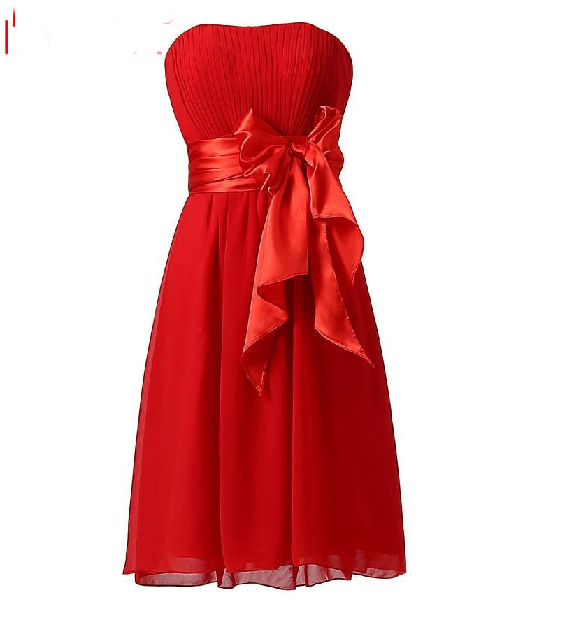 Red Chiffon Short Homecoming Dresses Off Shoulder Girls Pageant Gowns Ruffle Above Lenght 16 Prom Gowns