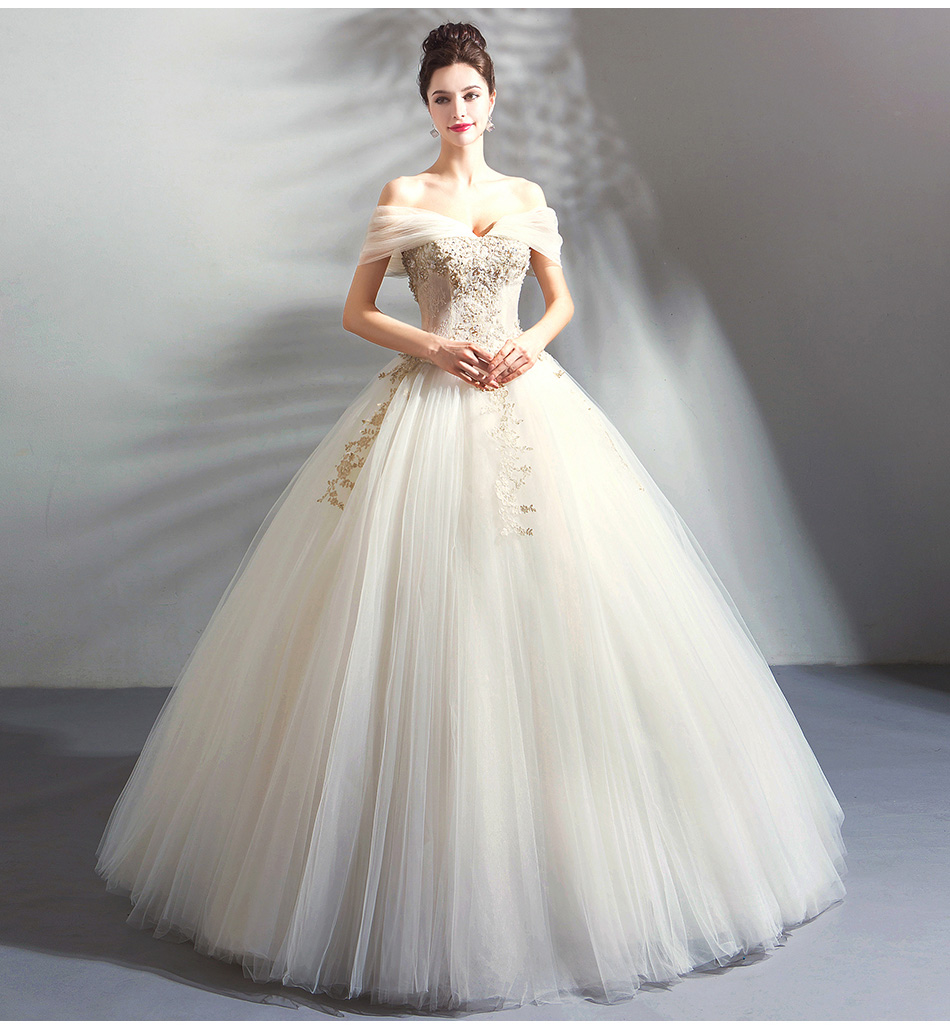 White Organza Wedding Dresses