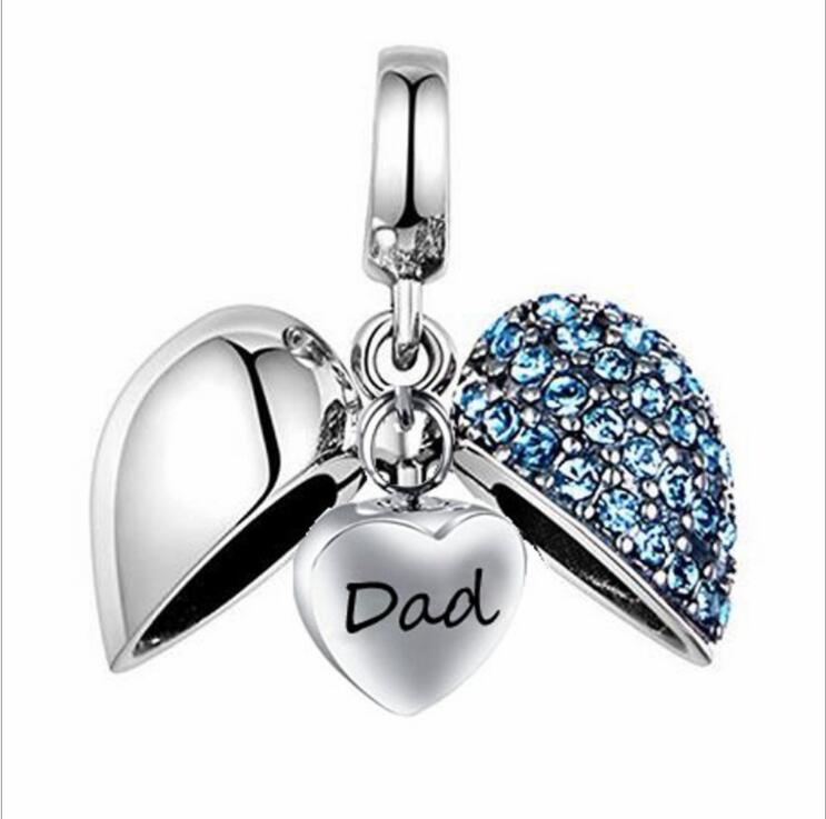 Cremation Jewellery Urn Necklace Pendent Ashes Locket For Dad Memorial  Keepsake | eBay