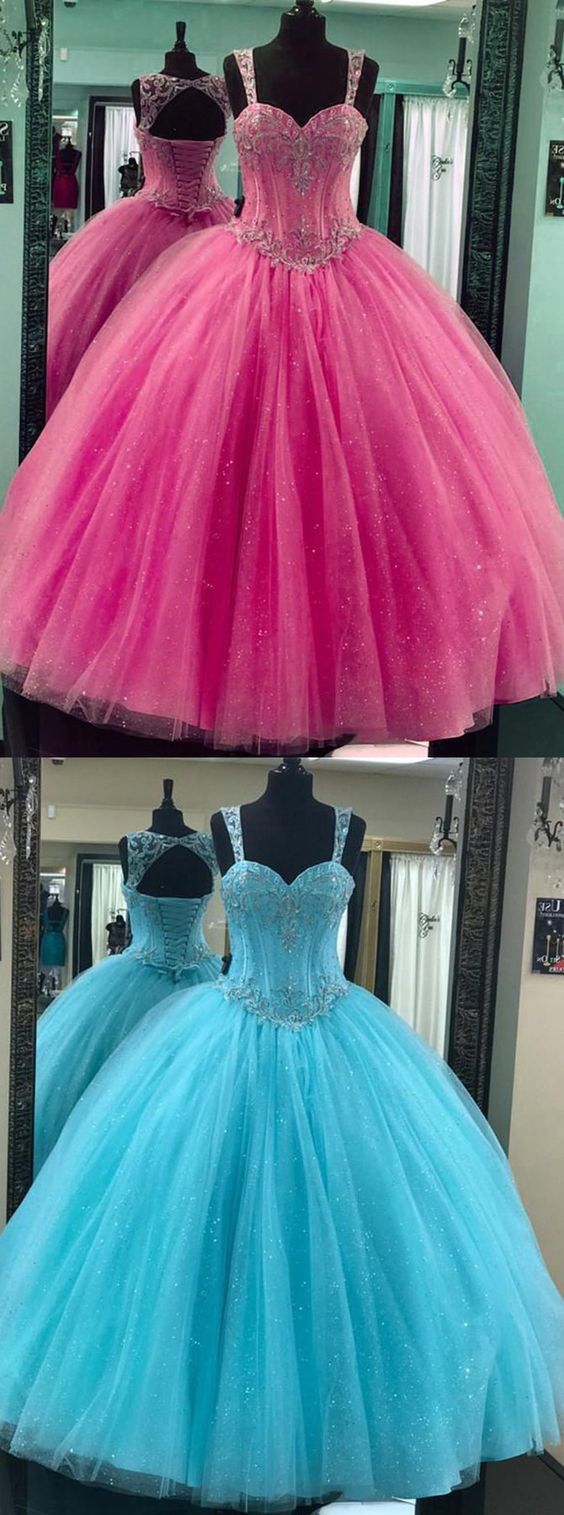 Shiny Beaded Ball Gown Fuchsia Organza Quinceanera Dress For 15 Quinceanera Party Gowns ,plus Size Prom Gowns