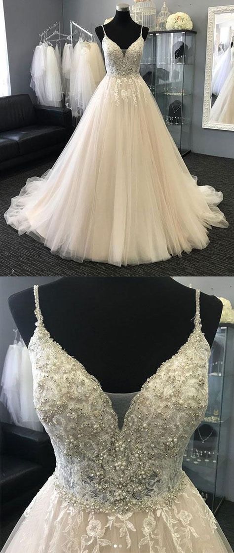 Light Champagne Lace Prom Dress With Appliqued Beaded Custom Made Women Party Gowns A Line Evening Dress