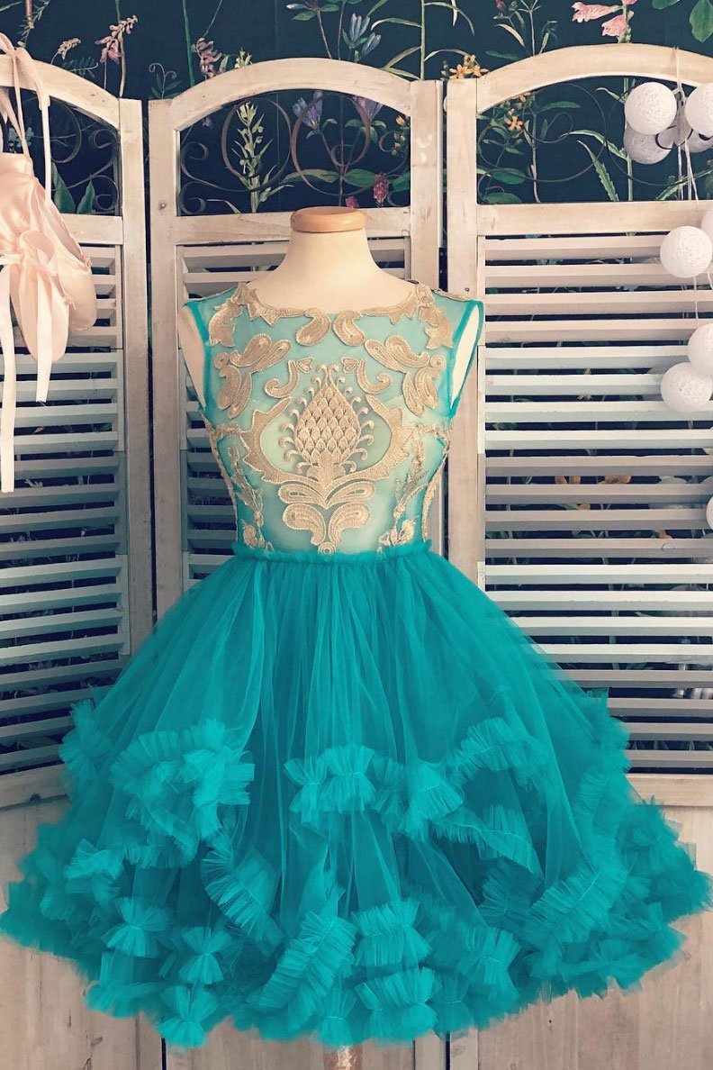 Off Shoulder Scoop Neck Short Homecoming Dress With Lace, Short Prom Gowns ,wedding Guest Gowns
