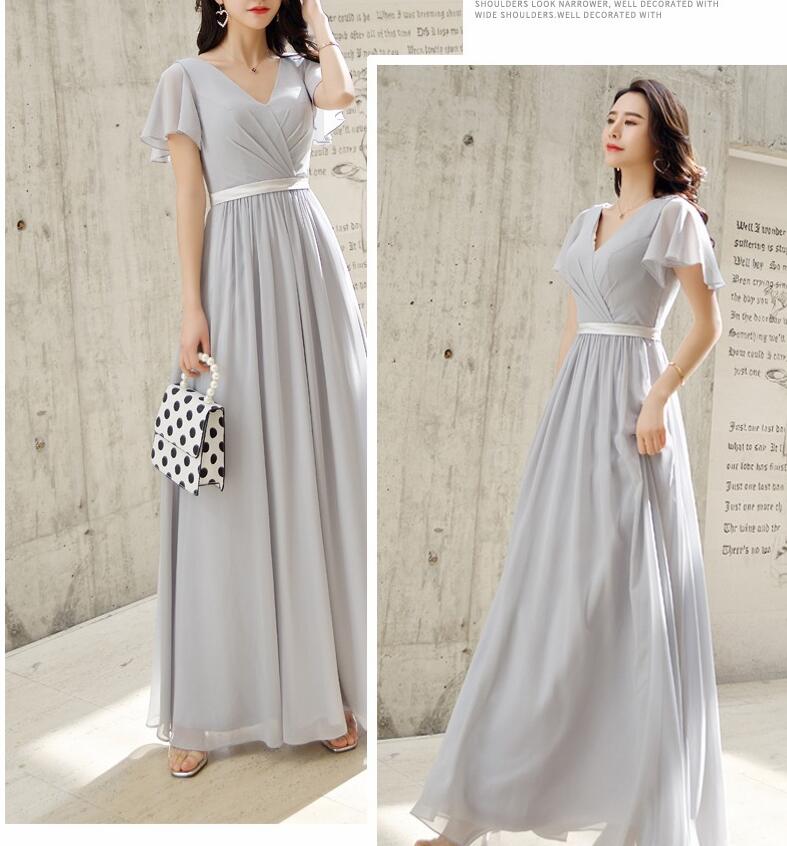 Elegant Silver Sheath Logn Plus Size Prom Dress With Straps main image 1