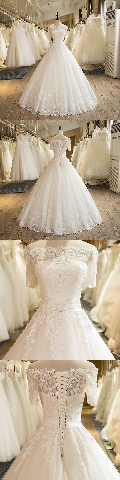 Charming White Lace A Line China Wedding Dress With Caped Sleeve Custom Made Bridal Gowns 2020