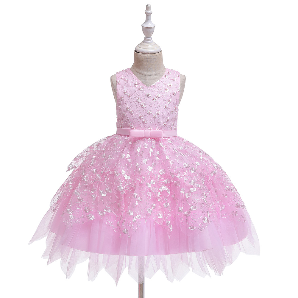 Sexy Pink Ball Gown Flower Girls Dresses Women Party Gowns ,strapless Formal Girls Prom Gowns ,wedding Guest Gowns ,pricess Party Gowns