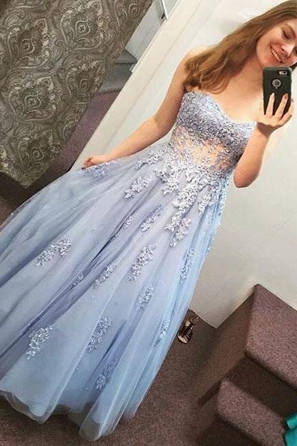 High Quality A-line Prom Dress, Sweet 16 Dress, Evening Dresses, Pageant Dresses, Graduation Party Dresses, Banquet Gown，2018 Sexy Formal