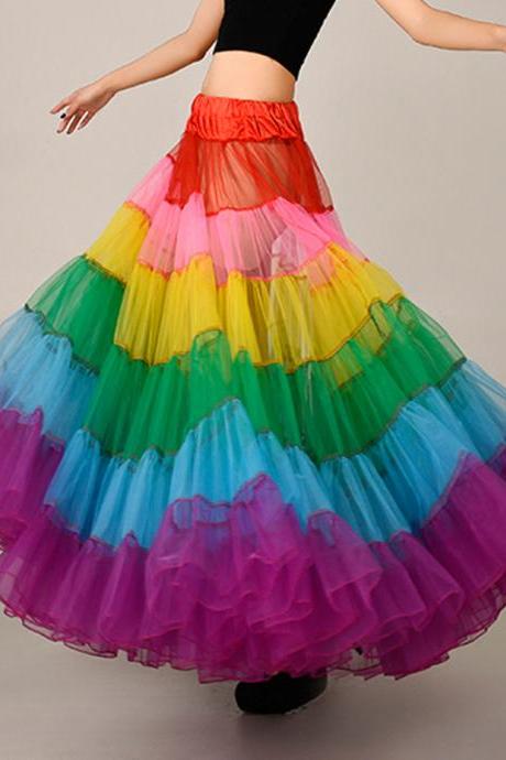 2018 Beautiful Colour Petticoate, Tutu Skirts Petticoate ,Fashion Skirts Petticoate 
