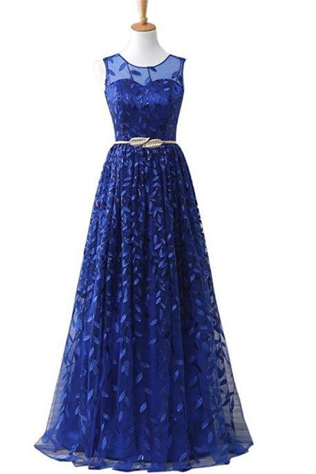 Off Shoulder Royal Blue Long Bridesmaid Dress Sexy Scoop Formal Party Gowns ,plus Size Women Party Gowns