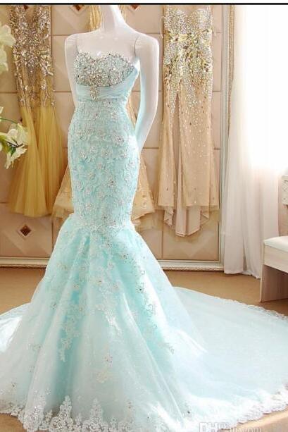 Off Shoulder Beaded Mermaid Prom Dress Vintage Green Tulle Formal Evening Party Gowns,plus Size Women Gowns