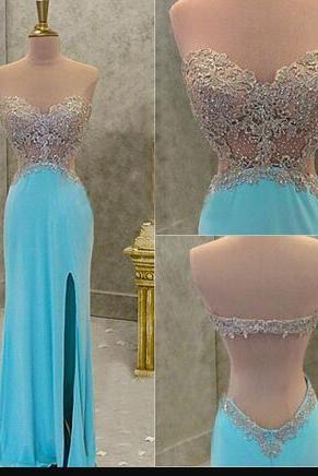 Fashion Lace Slit Long Prom Dresses Off Shoulder Prom Party Gowns Plus Size Pageant Gowns 2020