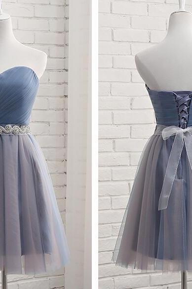 Sweet 16 Prom Dress, Short Homecoming Dress 2020, Mini Cocktail Gowns 