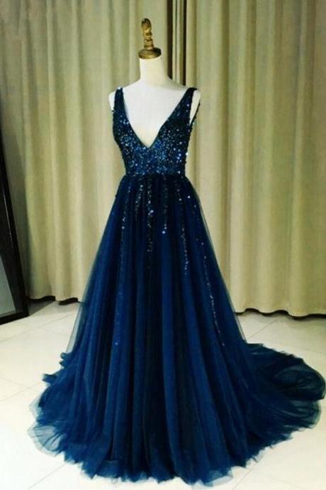Sexy V-neck A Line Long Prom Dress Strapless Women Party Gowns Plus Size Formal Evening Dress 2020