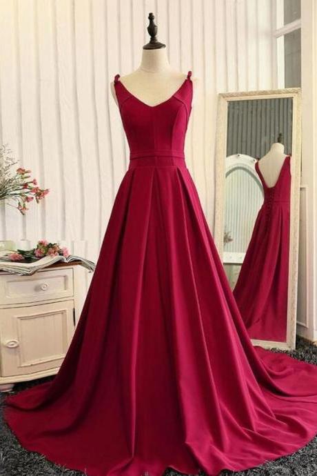 Off Shoulder A Line Long Prom Dresses Strapless Women Party Gowns , Sexy Prom Gowns