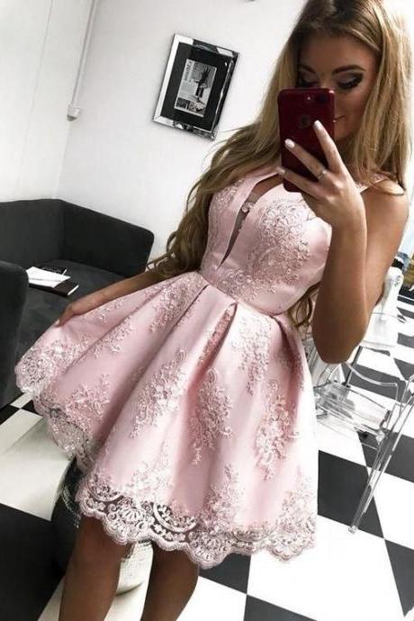 Stunning Short Prom Dresses, Custom Made Short Prom Gowns ,simple Above Length Homecoming Gowns