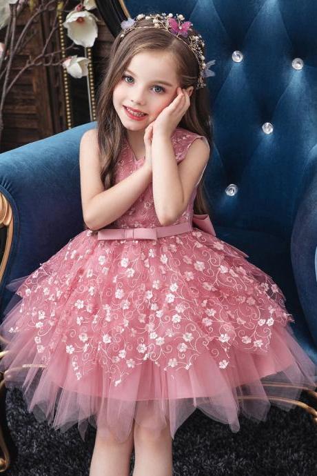Sexy Ball Gown Flower Girls Dresses Women Party Gowns ,strapless Formal Girls Prom Gowns ,wedding Guest Gowns ,pricess Party Gowns