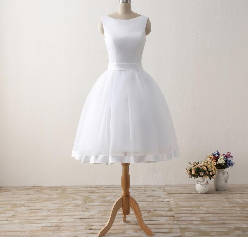 Custom Made White Beach Wedding Dress ,women Bridal Gowns ,custom Made ...